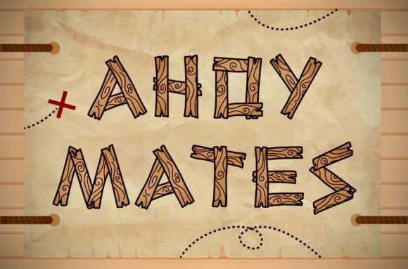 Ahoy Mates: The Whimsical Display Font for Handmade Brands