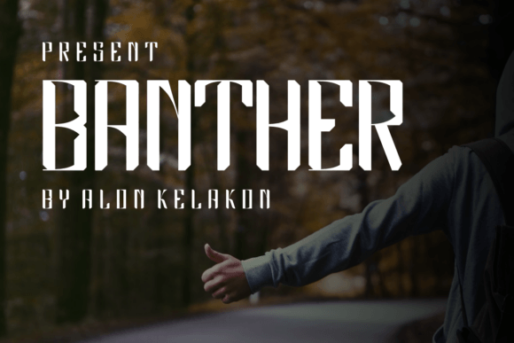 Banther: A Bold Display Typeface for Modern Web Design