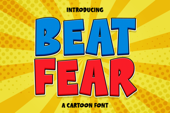 Beat Fear: The Futuristic Display Typeface for Bold Editorial Design