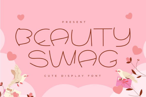 Bringing Your Shop to Life with the Beauty Swag Display Font