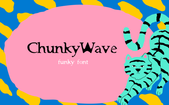 Chunky Wave: The Bold Display Typeface for High-Impact Campaigns