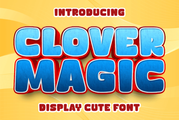 Clover Magic: The Playful Typeface for Whimsical Campaigns