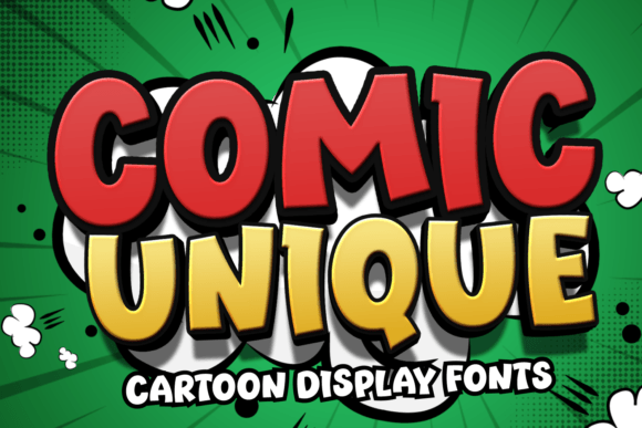 Comic Unique: The Perfect Display Font for Handmade Shop Branding