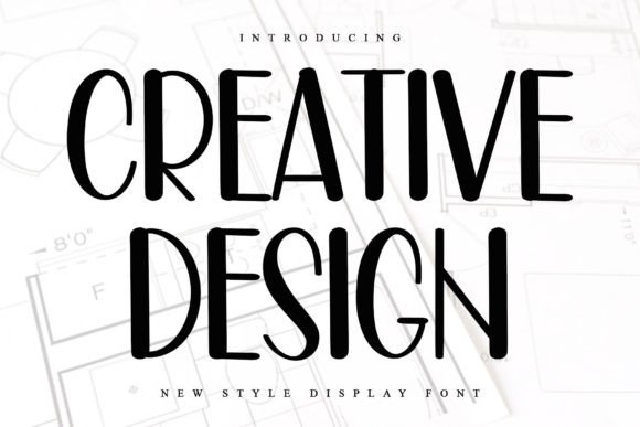 Creative Design: The Festive Display Font for Handmade Labels and Cards