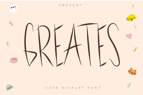 Greates: The Playful Display Typeface That Elevates Campaign Visuals