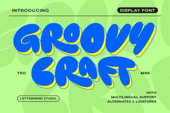 Groovy Craft: The Retro Display Font That Revitalized My Brand Project
