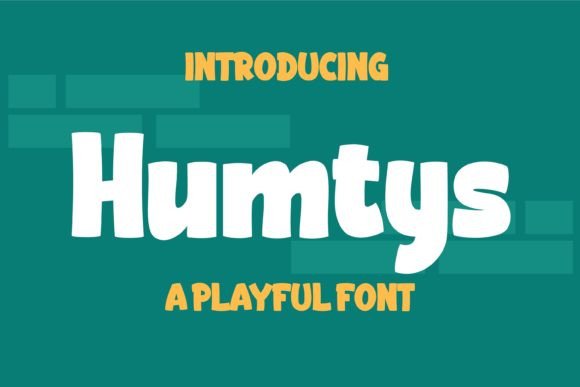 Humtys: The Playful Display Typeface for Scroll-Stopping Campaigns