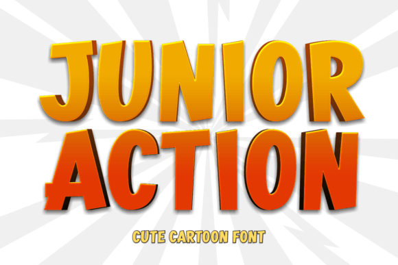 Junior Action: The Perfect Display Typeface for Modern Web Design