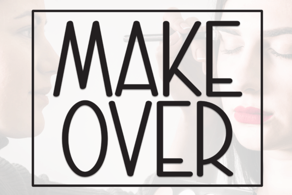 Make Over: The Handwritten Font That Elevates Editorial Design