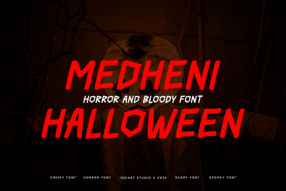 Medheni Halloween: The Spooky Typeface for High-Impact Campaigns