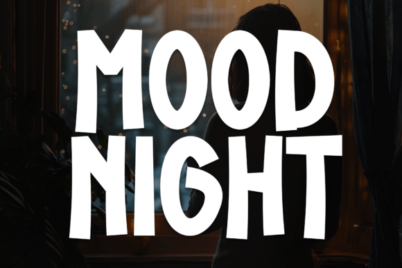 Mood Night: The Bold Display Typeface for Impactful Web Design