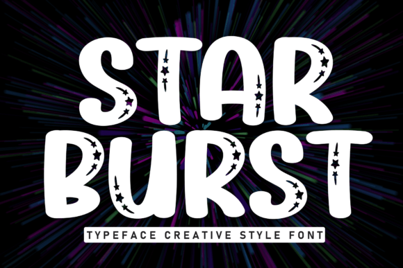 Star Burst: A Bold Display Typeface for High-Impact Web Design