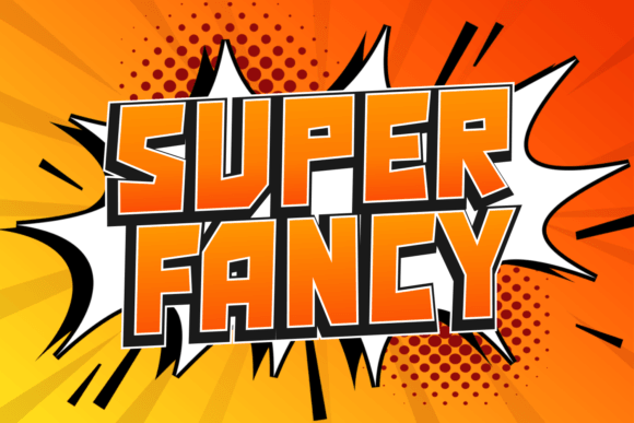 Super Fancy: A Playful Display Typeface for Editorial Projects