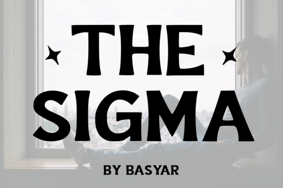 The Sigma: A Bold Display Typeface for Modern Editorial Design