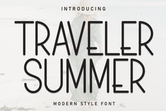 Traveler Summer: The Display Typeface for Modern Editorial Design