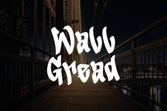 Wall Gread: A Display Typeface for High-Impact Campaigns