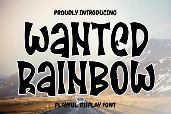 Wanted Rainbow: A Sleek Display Typeface for Modern Web Design