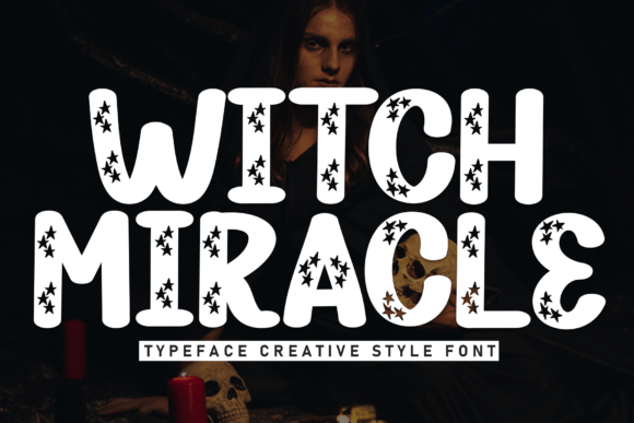 Witch Miracle: A Handwritten Display Typeface for Creative Brands